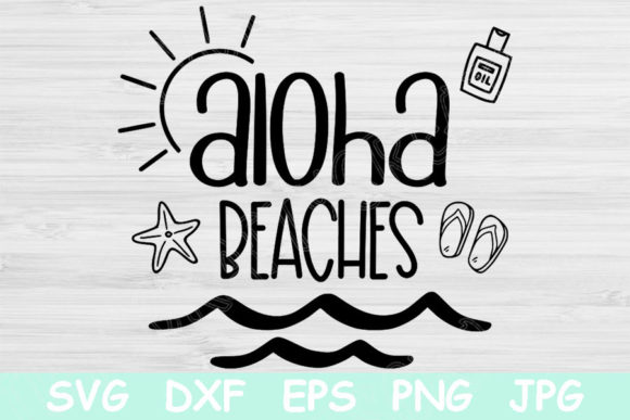 Aloha Beaches Svg Review for Embroidery