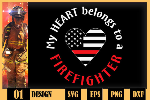 Firefighter Wife Thin Red Line Heart Review