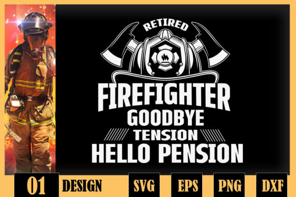 Retired Firefighter Thin Red Line Embroidery Review