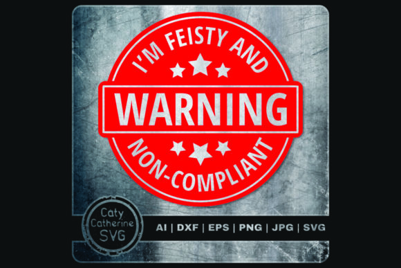 Review: Feisty & Non-Compliant Embroidery Design