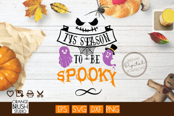 Spooky Season SVG. Halloween Pumpkin SVG