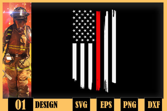 Thin Red Line USA Flag Firefighter Embroidery Review