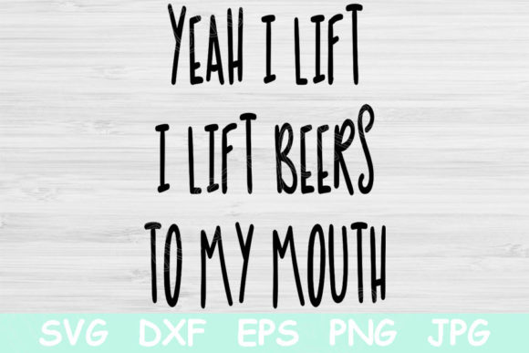 Yeah I Lift Beers Embroidery Design Review